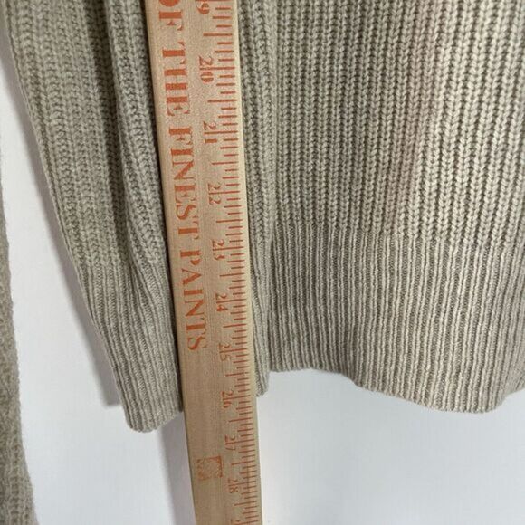 Rebecca Taylor Wool‎ Blend Sweater Scallop Neck Neutral Classic Old Money Staple - Picture 6 of 12